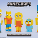 Illustration for article titled Official iMinecraft/i Simpsons Somehow Look More Deformed Than Fan Ones
